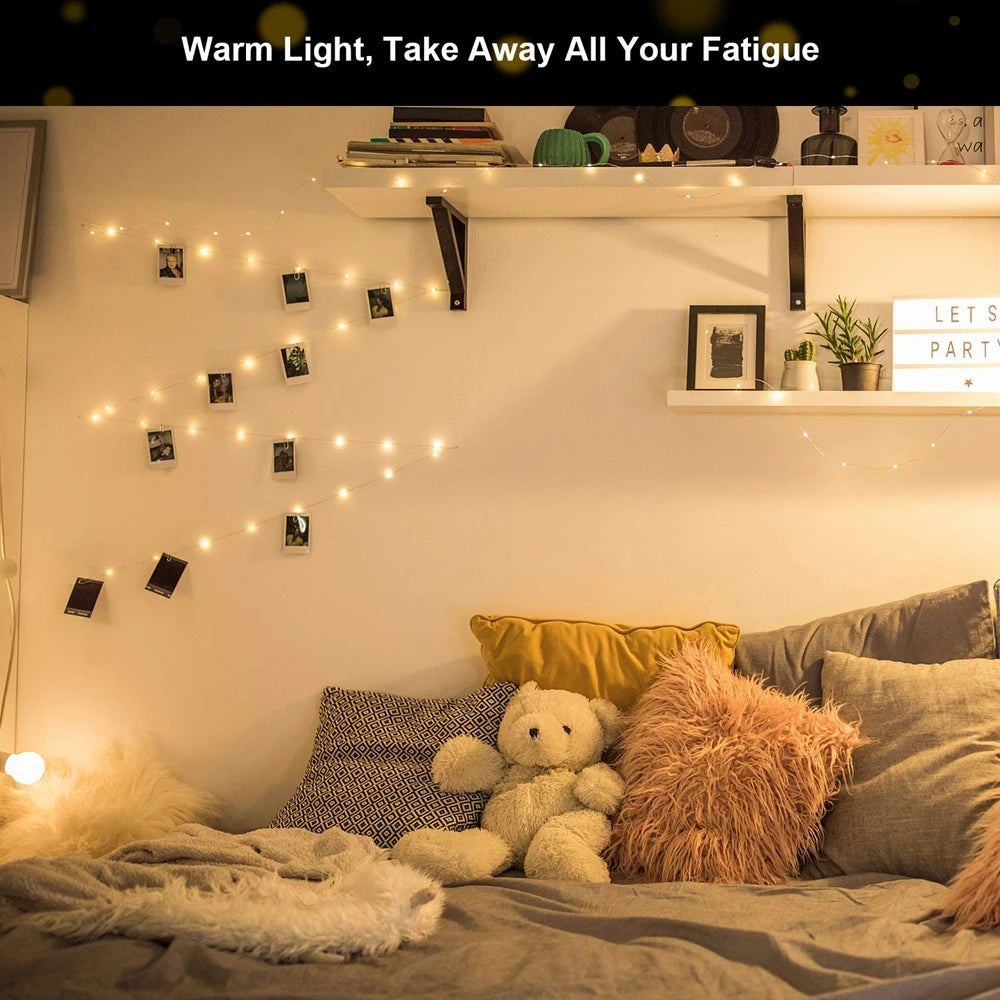 Photo Clip String Lights