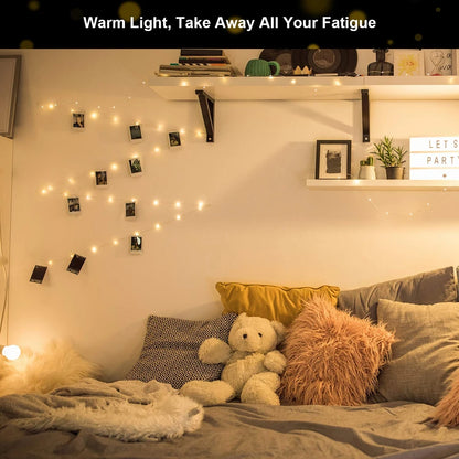 Photo Clip String Lights