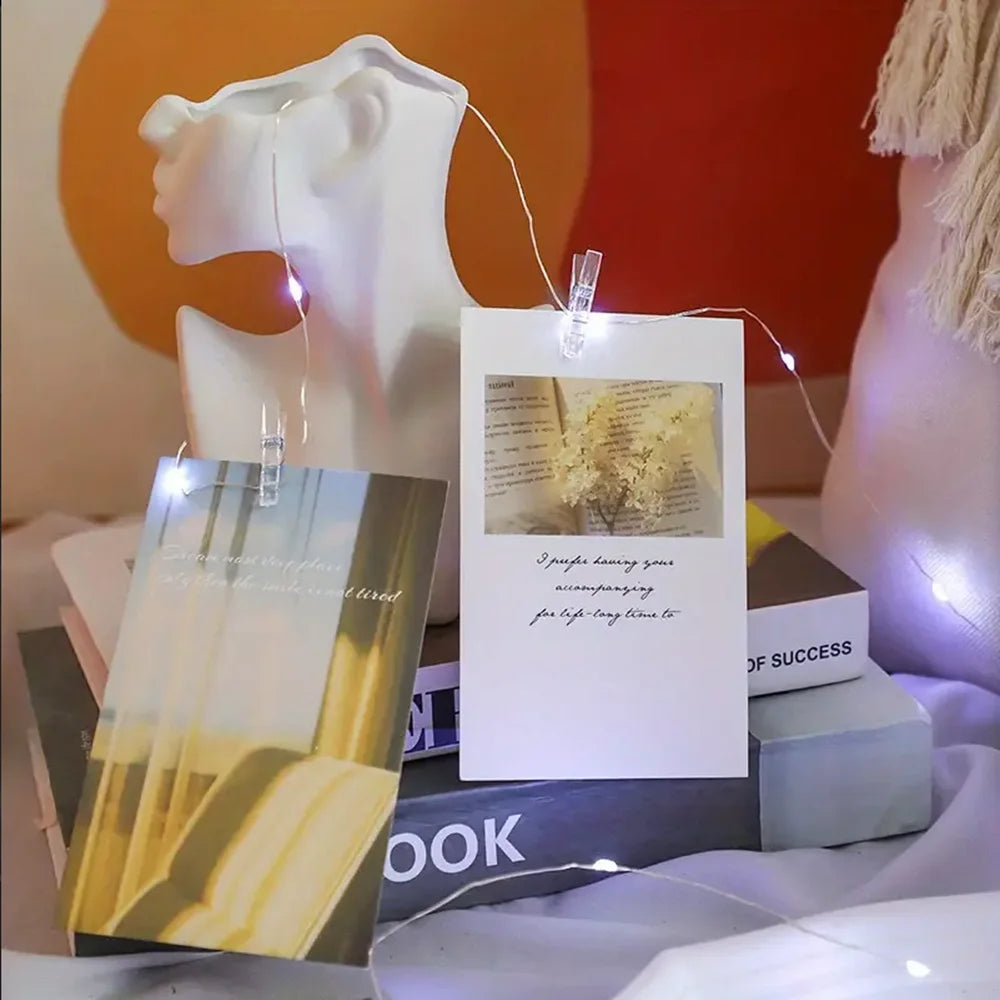 Photo Clip String Lights