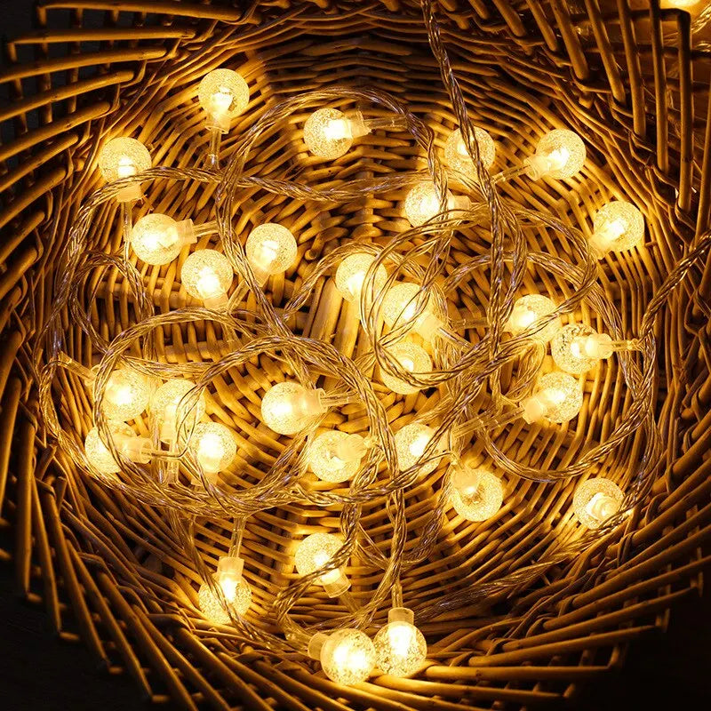 Bubble Globe String Lights