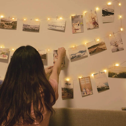 Photo Clip String Lights