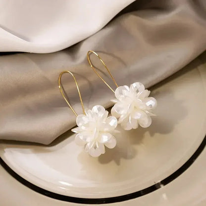 Floral Pearl Earrings