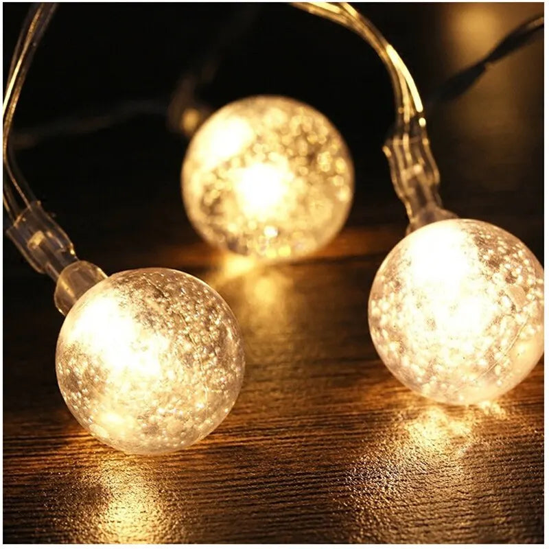 Bubble Globe String Lights