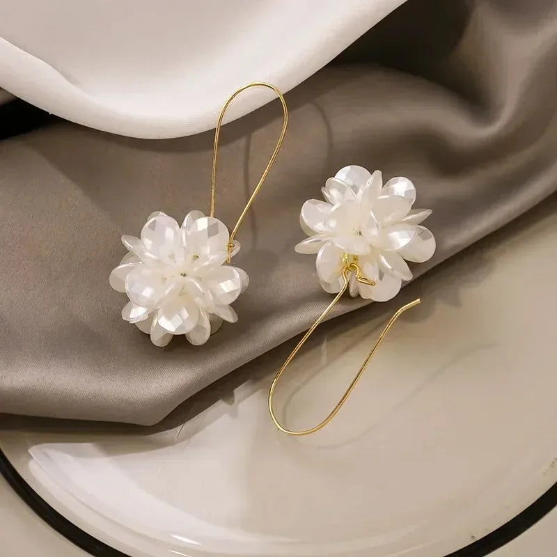 Floral Pearl Earrings