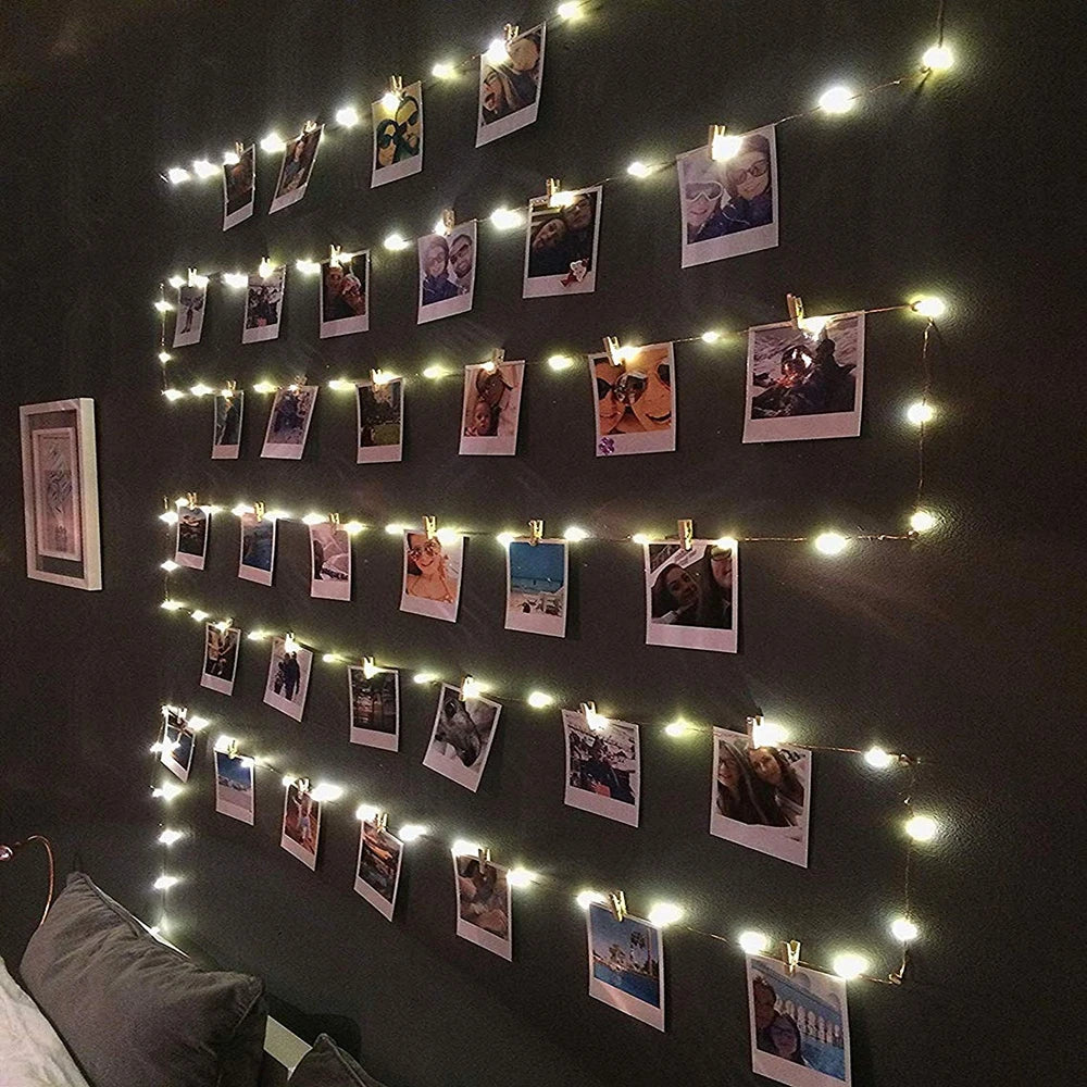 Photo Clip String Lights