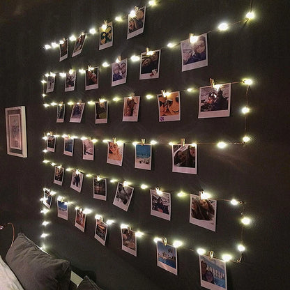 Photo Clip String Lights