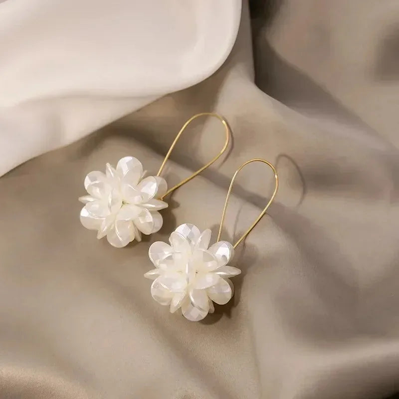 Floral Pearl Earrings